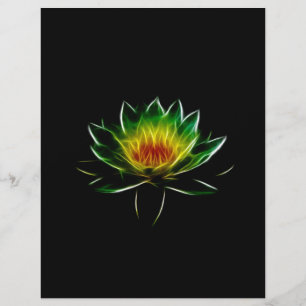 Inner Light l Lotus Abstract Art
