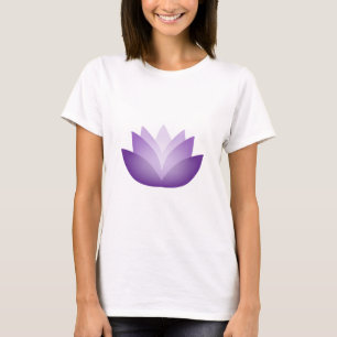 Inner Light Purple Lotus Flower T-Shirt