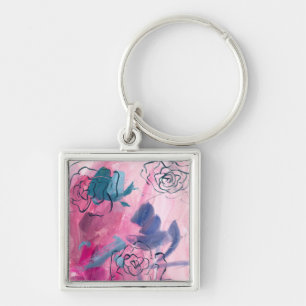 Inner Music - Floral Sketch Key Ring
