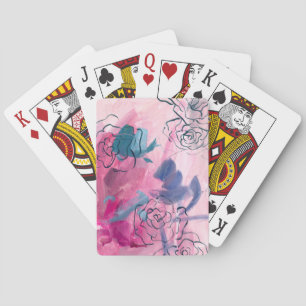 Inner Music - Floral Sketch Playing Cards