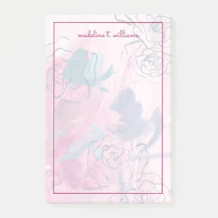 Inner Music - Floral Sketch Post-it Notes