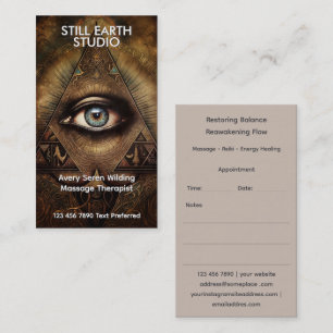 Inner Oracle Third Eye Design Business Card