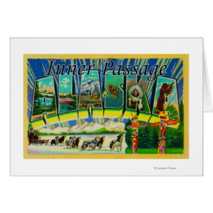 Inner Passage, Alaska - Large Letter Scenes