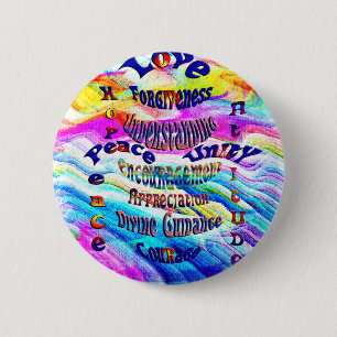 Inner Peace_ 6 Cm Round Badge