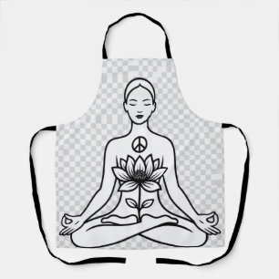 Inner Peace Apron, Yoga and Meditation Apron