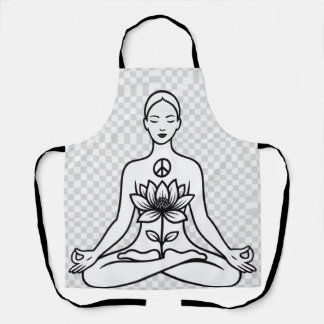Inner Peace Apron, Yoga and Meditation Apron