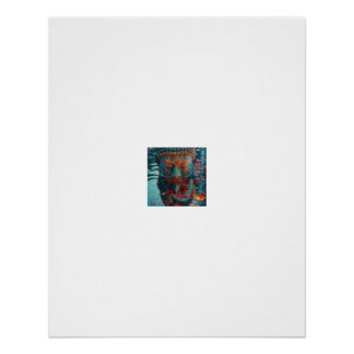 Inner Peace Buddha Cityscape Exposure Poster