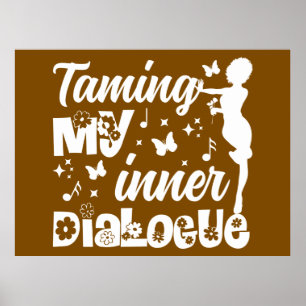 Inner Peace Journey Taming My Inner Dialogue Poster