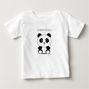 Inner Peace Panda Baby T-Shirt