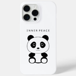 Inner Peace Panda iPhone 15 Pro Max Case