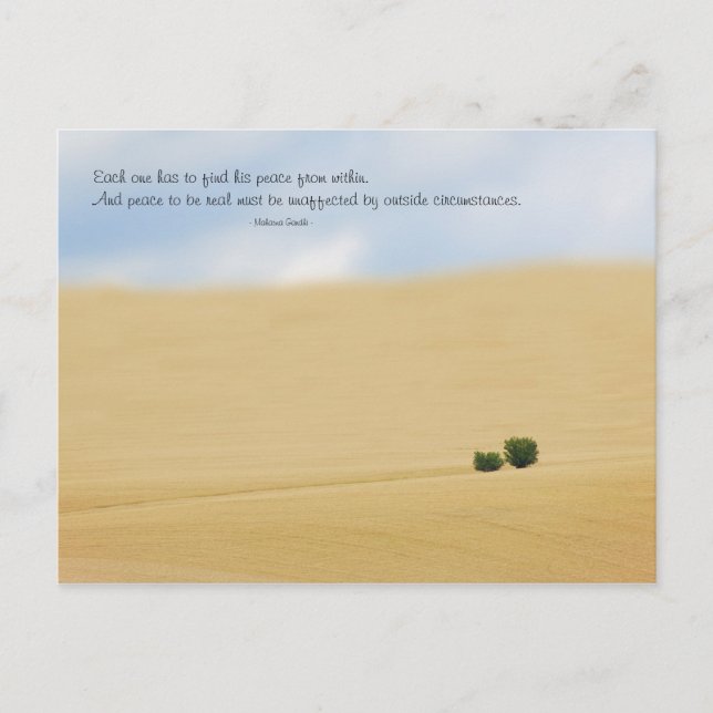 Inner Peace Postcard (Front)