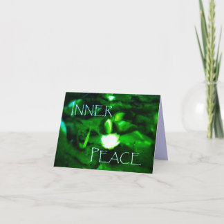 INNER PEACE SMALL GREETING CARD