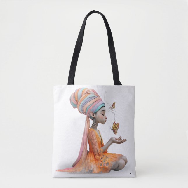 Inner Peace Tote Bag (Front)