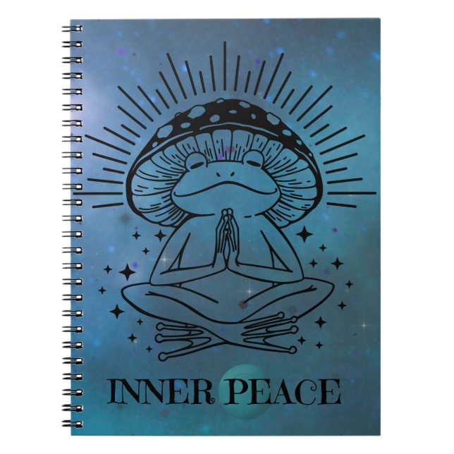 Inner Peace Yoga Notebook (Front)