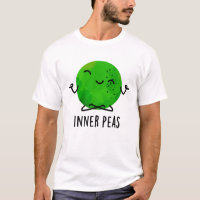 Inner Peas Funny Meditating Pea Pun