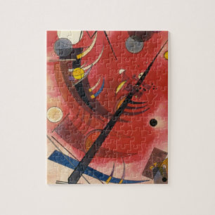 Inner Simmering Abstract Painting Jigsaw Puzzle