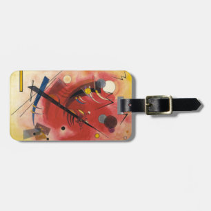 Inner Simmering Abstract Painting Luggage Tag