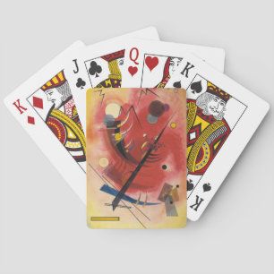Inner Simmering Abstract Painting Playing Cards