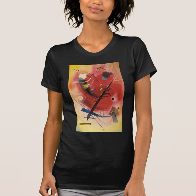 Inner Simmering Abstract Painting T-Shirt (Front)