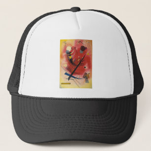 Inner Simmering Abstract Painting Trucker Hat