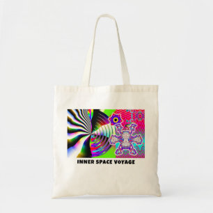 INNER SPACE VOYAGE ( you may change the words ) Tote Bag