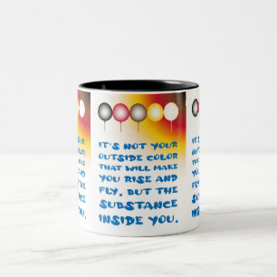 Inner Substance of an External Colour Two-Tone Coffee Mug