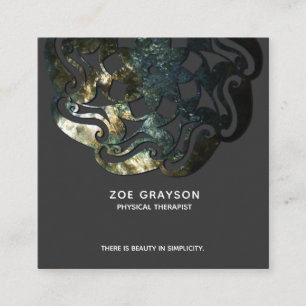 Inner Temple Mandala Square Business Card