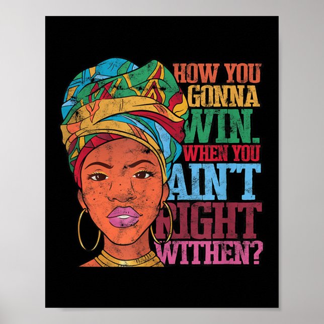 Inner - Victory - Truth Uni-adults - Black - Small Poster (Front)