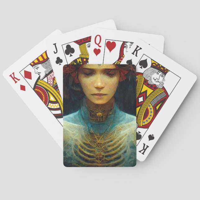 Inner View Fantasy Sci-Fi Playing Cards (Back)