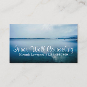 Inner Well Counseling Therapy Therapist Business Card