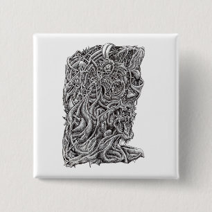 Innerbeastman 15 Cm Square Badge