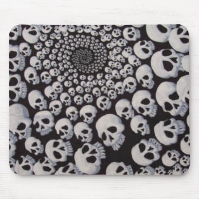 innercircleskulls1 mouse pad (Front)
