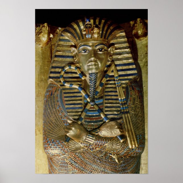 Innermost coffin of Tutankhamun Poster (Front)