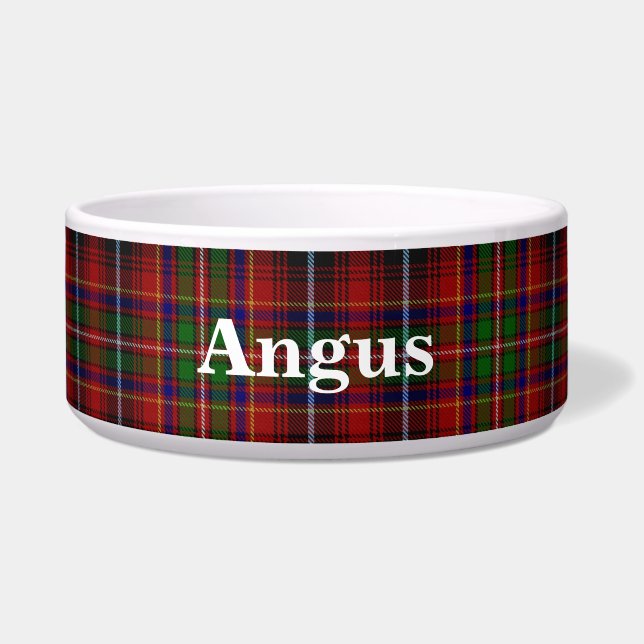 Innes Clan Custom Tartan Bowl (Front)