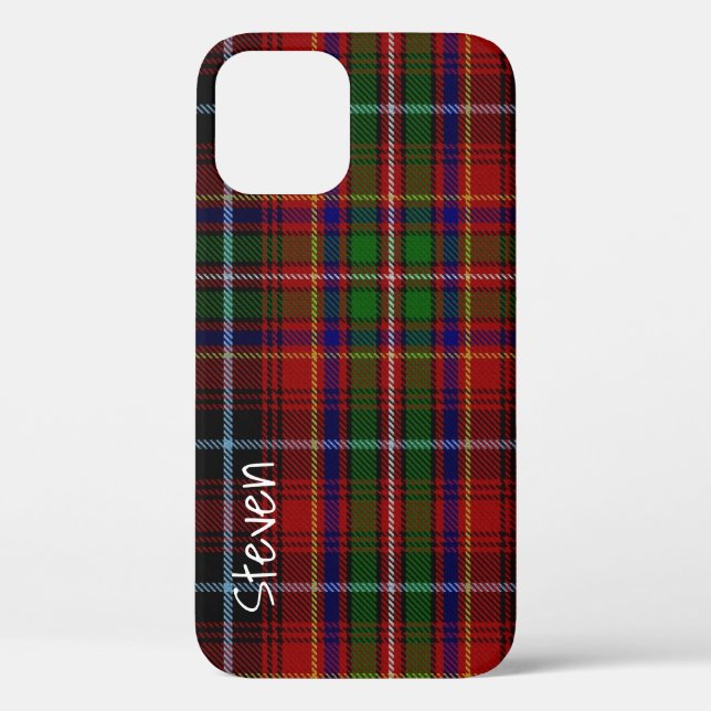 Innes Clan Scottish Plaid Case-Mate iPhone Case (Back)