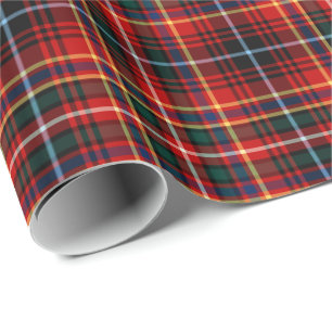 Innes Clan Tartan Wrapping Paper