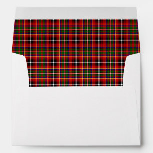 Innes Tartan Wedding Envelopes