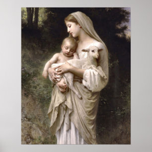 Innocence by William Bouguereau Print