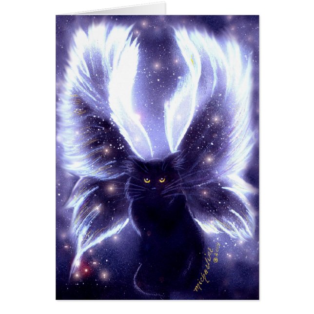 Innocence Fairy Cat Card (Front)