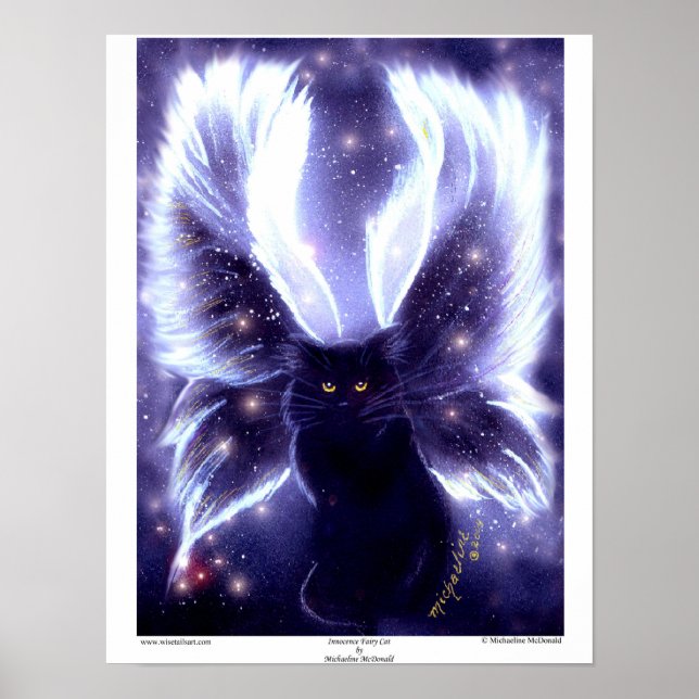 Innocence Fairy Cat Poster (Front)