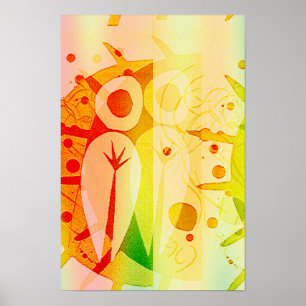 Innocence in Extremis Pastel Grunge Canvas Print