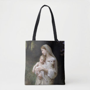Innocence (Madonna and Child), Bouguereau Tote Bag