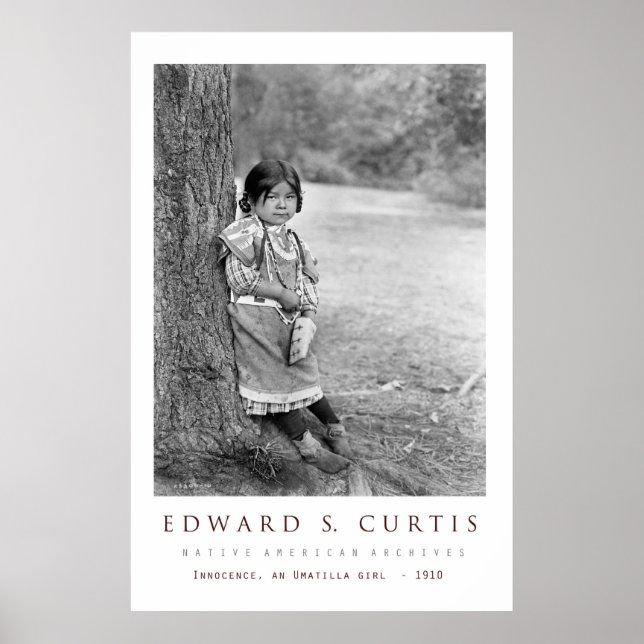 Innocense - An Umatilla Girl - 1910 Poster (Front)