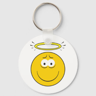 Innocent Angel Face Key Ring
