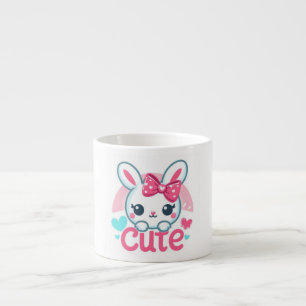 “Innocent Bunny Joy Mug” Espresso Cup