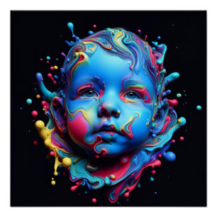 Innocent Dreams - AI At Work Poster