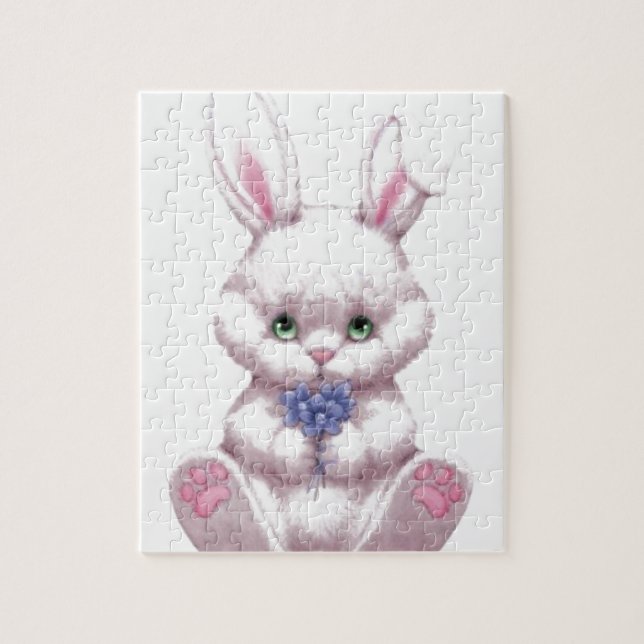 Innocent Easter Bunny Jigsaw Puzzle (Vertical)