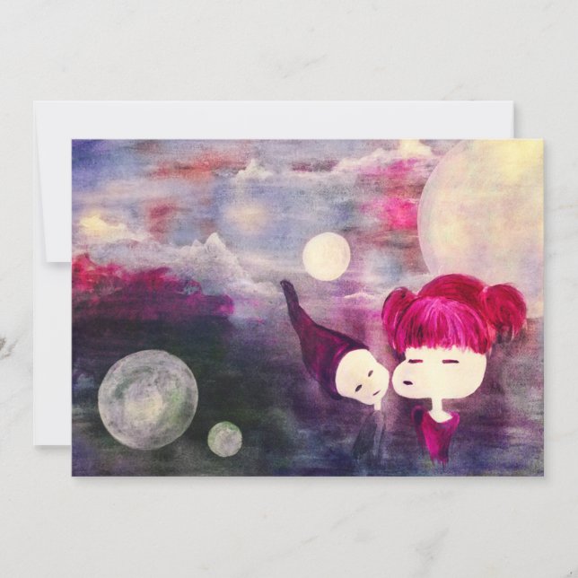 innocent kisses invitation (Front)