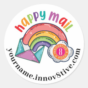 Innov8tive Posh happy mail sticker