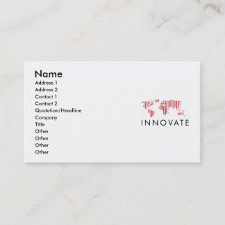 INNOVATE Business Cards
